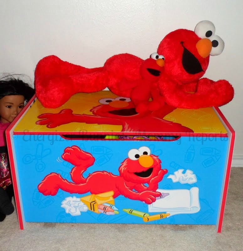 elmo toy chest