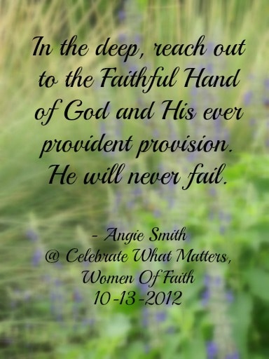 God never fails
