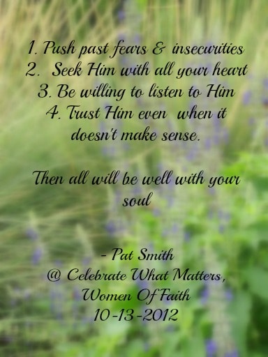 It is well with my soul