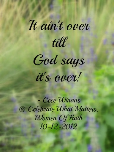Till God Says