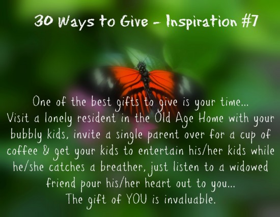 Gift of time