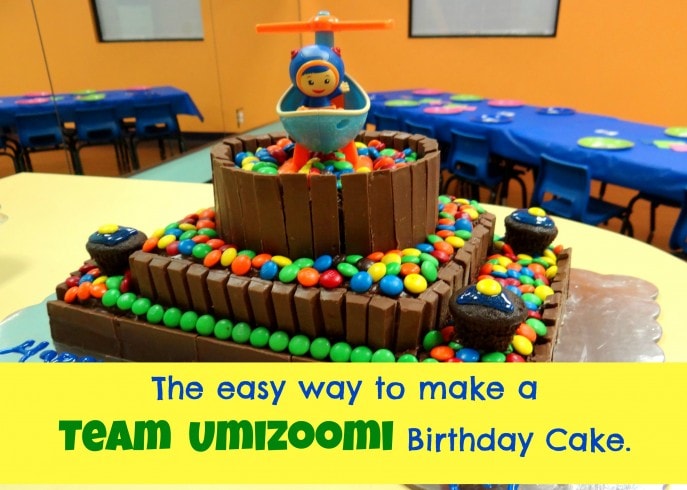 The easy way to make a Team Umizoomi Birthday Cake- Energizer Bunnies' Mommy Reports